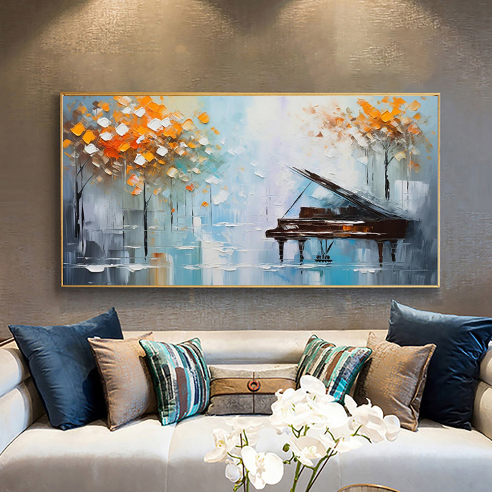 Handmade Oil Painting Palette Knife Tree Oil Painting