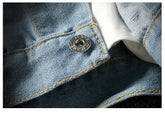 Casual denim jacket clothes Winter Stereo Thermal Cotton-padded Casual denim jacket clothes Winter Stereo Thermal Cotton-padded 