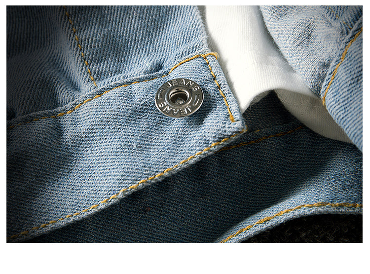Casual denim jacket clothes Winter Stereo Thermal Cotton-padded Casual denim jacket clothes Winter Stereo Thermal Cotton-padded 