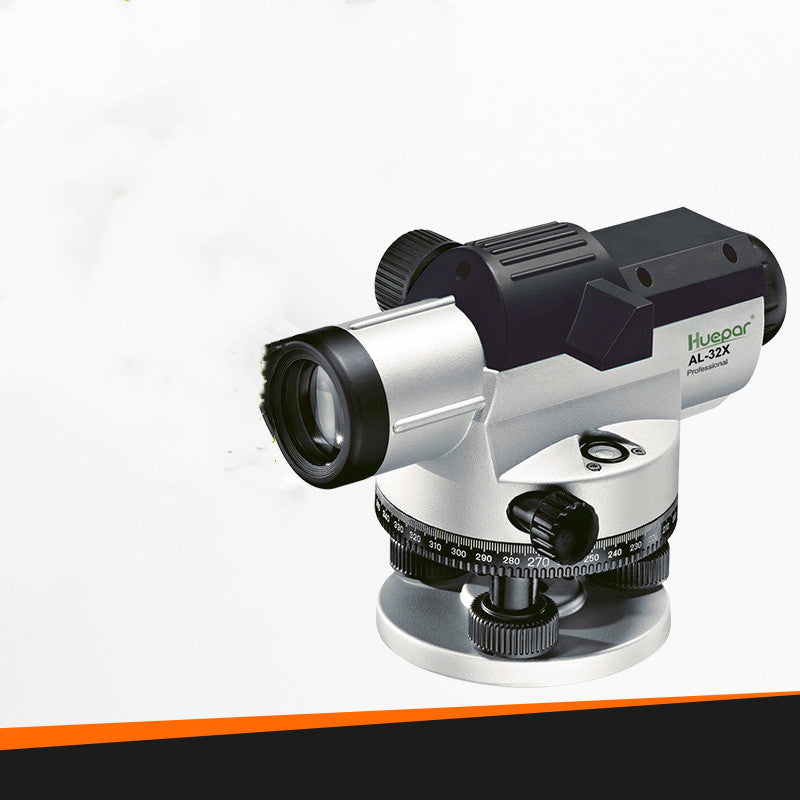 Automatic leveling of outdoor level construction