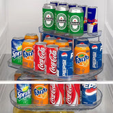 Kitchen Refrigerator Rotating Dining Tray 