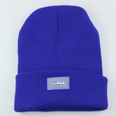 LED Headlamp Glowing Knit Warm Hat With A 