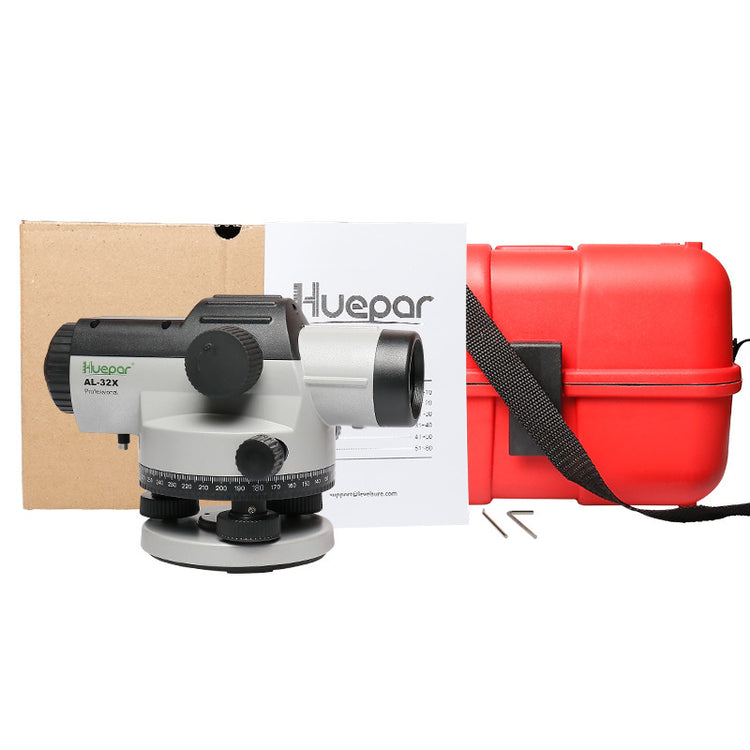 Automatic leveling of outdoor level construction
