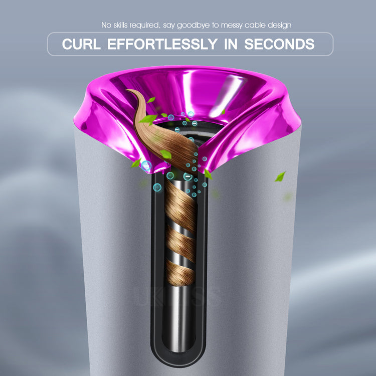Hair Curling Iron Portable Automatic Hair Curling