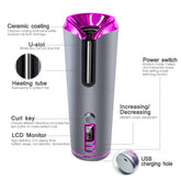 Hair Curling Iron Portable Automatic Hair Curling