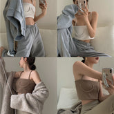 Syra Summer Slim Skinny Backless Crop top Casual Strap Vest