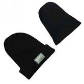 LED Headlamp Glowing Knit Warm Hat With A 