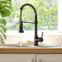 Matt Black Monobloc Kitchen Sink Mixer Tap