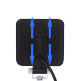 Square construction machinery inspection light