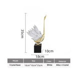 Affordable Luxury Crystal Swan High-End 