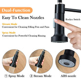 Matt Black Monobloc Kitchen Sink Mixer Tap
