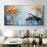Handmade Oil Painting Palette Knife Tree Oil Painting