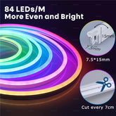 12V LED Flexible Neon Light Strip With Full Color Flowing 