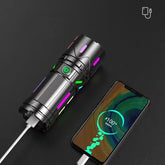 Fluorescent Flashlight Strong Light Rechargeable