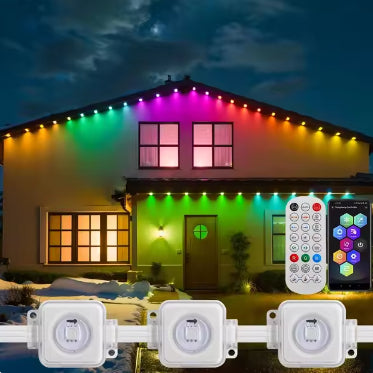 Intelligent LED Eaves Outdoor Waterproof RBG