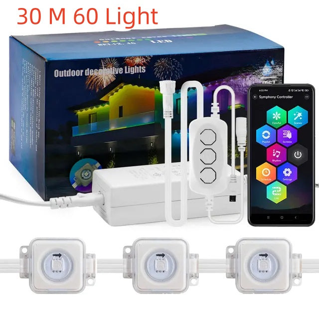 Intelligent LED Eaves Outdoor Waterproof RBG