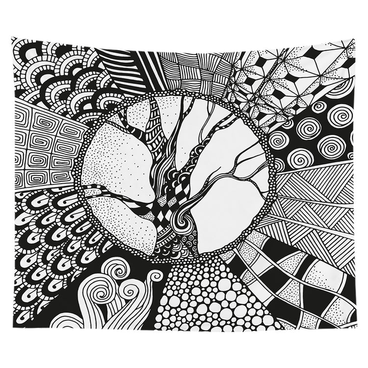 Household Supplies Abstract Art Hanging Ins Wind Tapestry