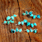 Bohemian Turquoise Earrings For Everyday 