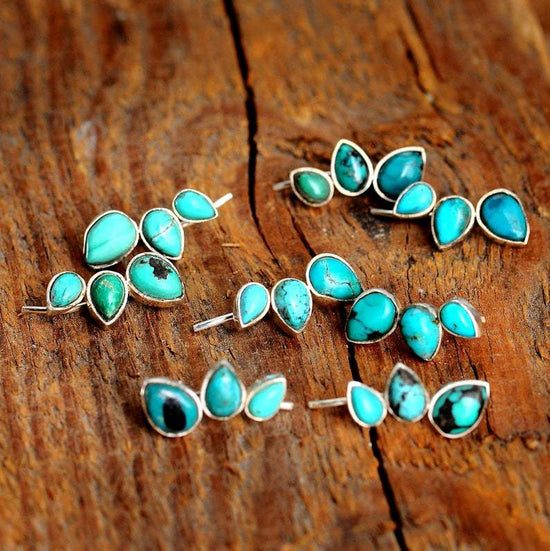 Bohemian Turquoise Earrings For Everyday 