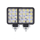 Square construction machinery inspection light