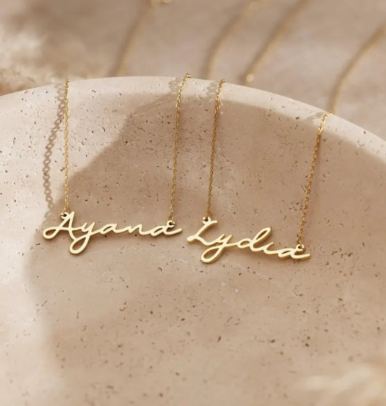 Everyday Fashion Custom Name Necklace