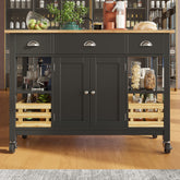 Modern Kitchen Island 120x45x90cm Kitchen Cabinet Dining
