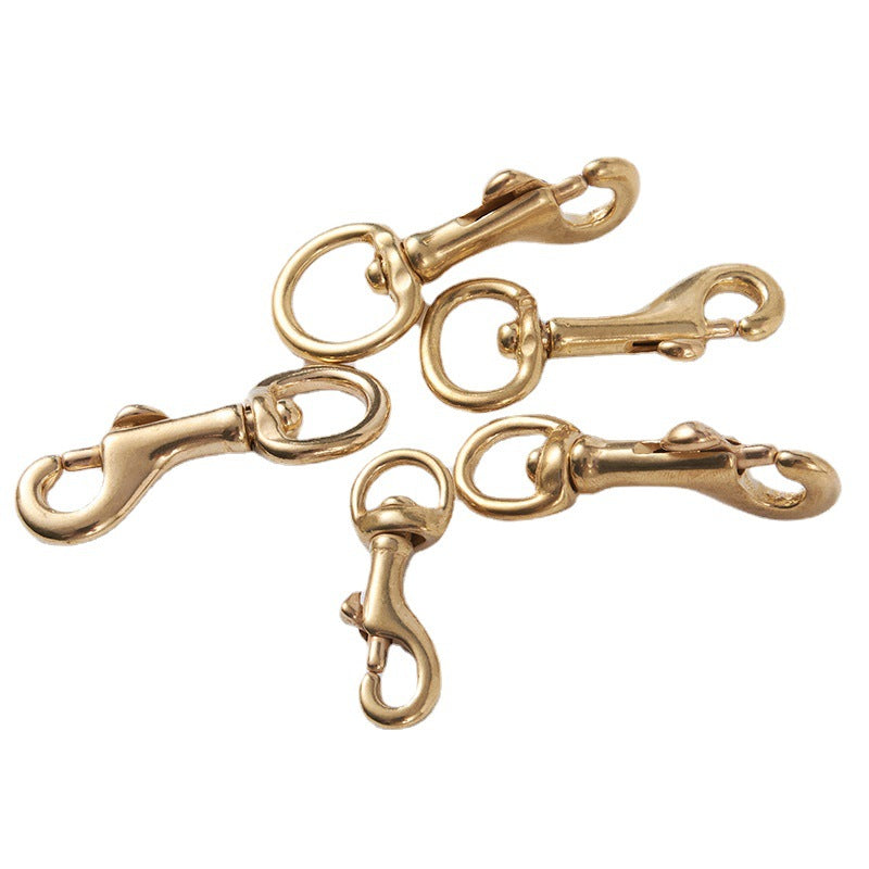 Brass Hooks Bag Suitcase Fastener Hooks Hardware