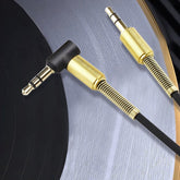 35mm Spring Elbow 35 Male-to-male Retractable Audio Car 