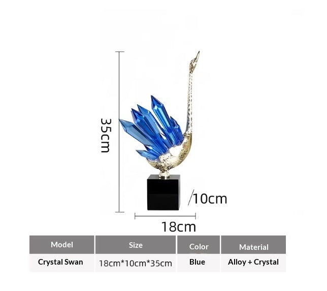 Affordable Luxury Crystal Swan High-End 