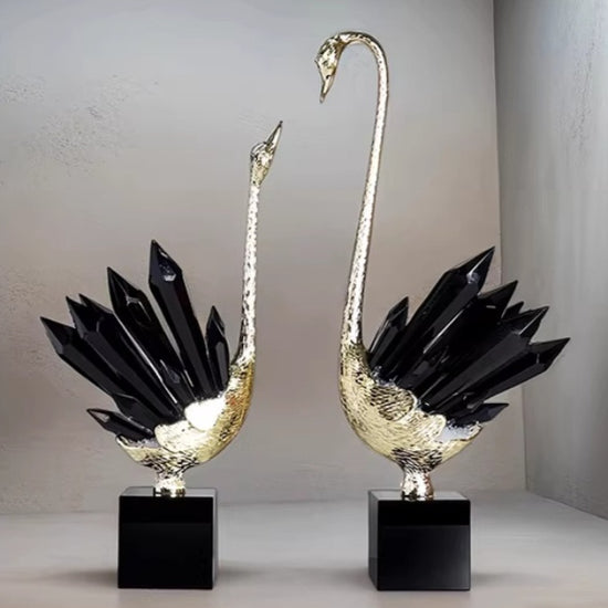 Affordable Luxury Crystal Swan High-End 