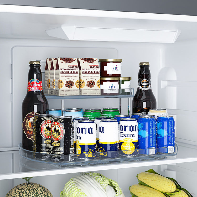 Kitchen Refrigerator Rotating Dining Tray 
