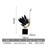 Affordable Luxury Crystal Swan High-End 