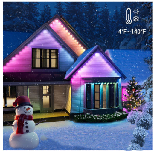 Intelligent LED Eaves Outdoor Waterproof RBG