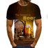 Novelty 3D Beer Print Men&