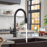 360 Kitchen Sink Mixer Taps Pull Out Spout Spray