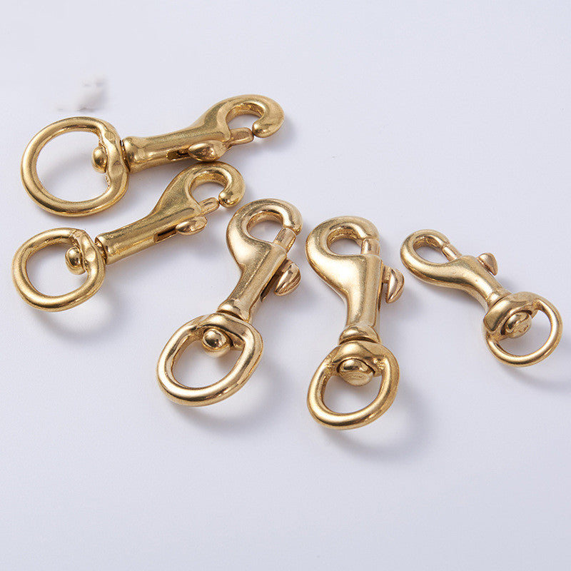 Brass Hooks Bag Suitcase Fastener Hooks Hardware