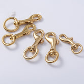 Brass Hooks Bag Suitcase Fastener Hooks Hardware