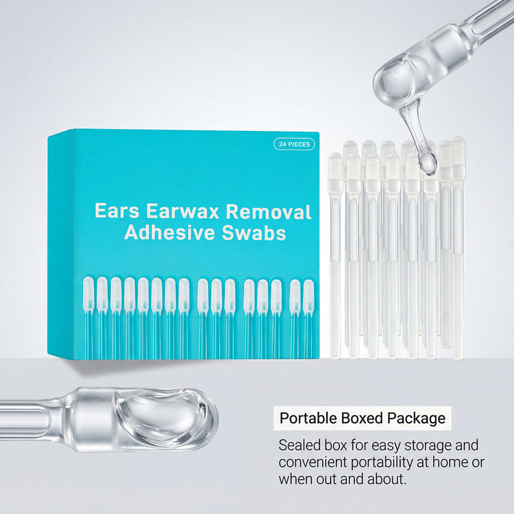 Sticky Ear-cleaning Swabs For Gentle Everyday