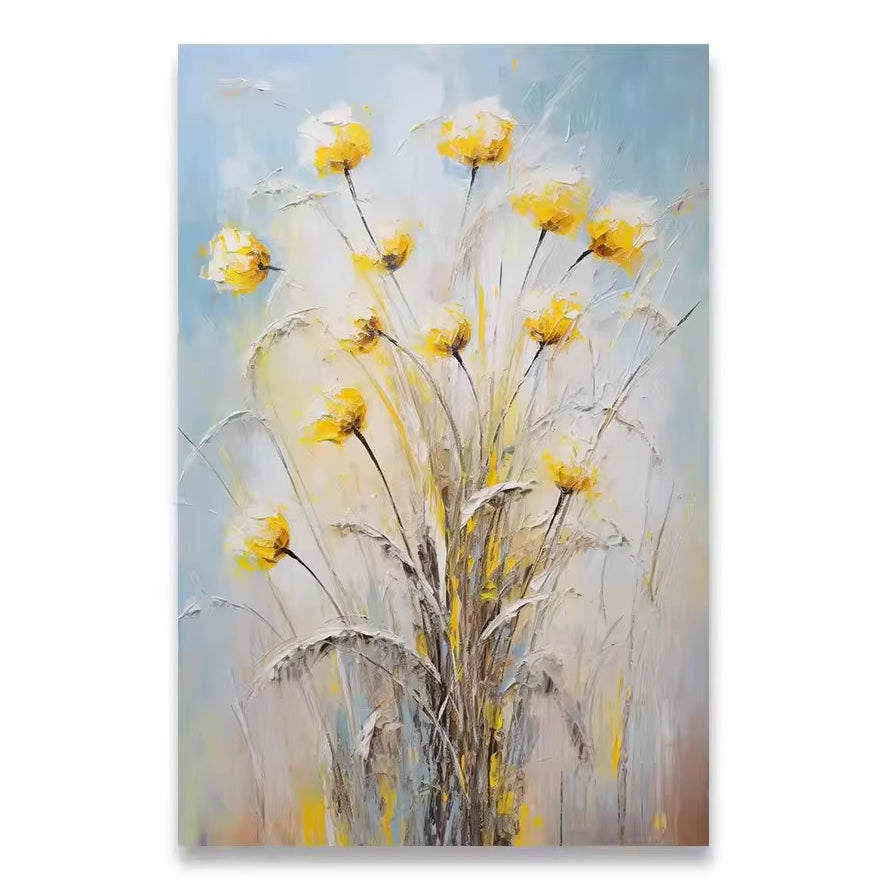 Dandelions Decoration Bedroom Posters For Wall Canvas 